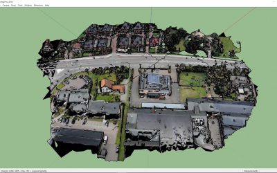 How to create 3D environmental context from drone images